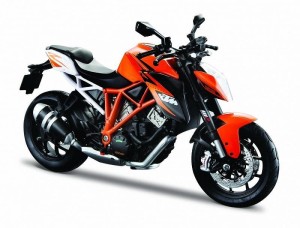 Model motocykla Maisto KTM 1290 Super Duke R skala 1:12
