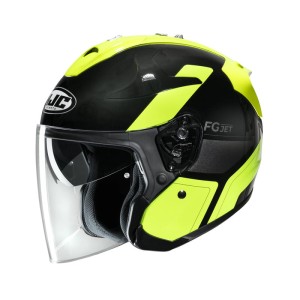 KASK HJC FG-JET EPEN BLACK/YELLOW
