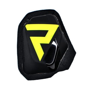 SLIDERY KOLAN REBELHORN NA RZEPY BLACK/FLO YELLOW