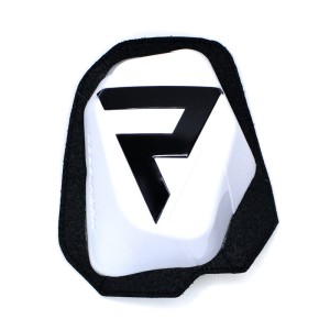 SLIDERY KOLAN REBELHORN NA RZEPY WHITE/BLACK
