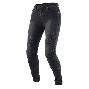 SPODNIE JEANS REBELHORN VANDAL LADY DENIM WASHED BLACK