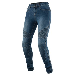 SPODNIE JEANS REBELHORN VANDAL LADY DENIM WASHED BLUE