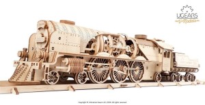 Lokomotywa V-Ekspres Model mechaniczny Ugears