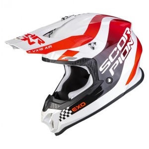 KASK SCORPION  VX-16 AIR Soul White-Red