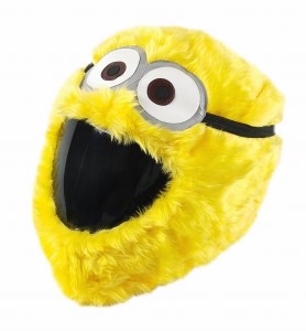 Ozdoba na kask - Yellow Creature Minionek