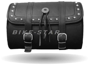 Skórzany kufer motocyklowy - centralny K04E 40cm Afyon