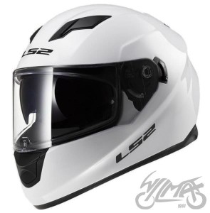 Kask LS2 FF320 STREAM EVO SOLID WHITE 