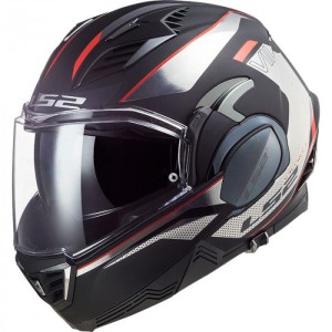 KASK LS2 FF900 VALIANT II HUB BLACK CHOME