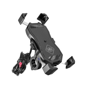 Uchwyt motocyklowy z ładowarką do telefonu - R13W