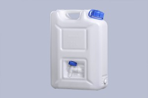 Kanister na wodę PROFI 22l HDPE transparenty odporny na UV