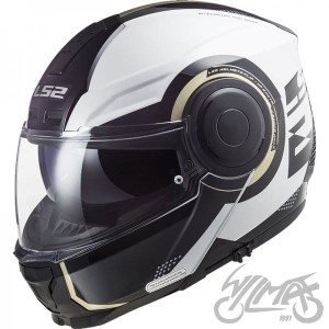 Kask LS2 FF902 SCOPE ARCH WHITE TITAN + PINLOCK