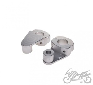 PODWYŻSZENIE KIEROWNICY 28,5 / 28,5 SREBRNE