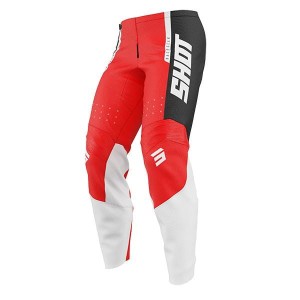 SPODNIE SHOT RACING JUNIOR DRAW LEAGUE NEON RED