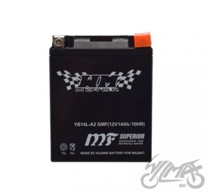 AKUMULATOR YB14L-A2 WM MOTOR 12 VOLT SMF