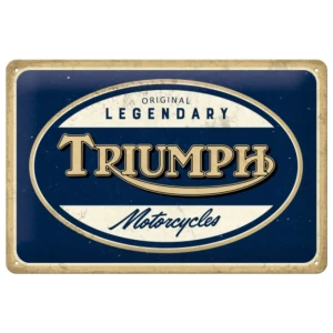 Plakat 20 x 30cm Triumph Legendary Nostalgic Art