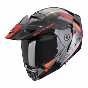 KASK SCORPION ADX-2 GOLANE SILV-BK-RD