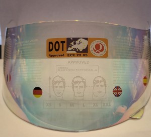 Szybka do kasku Shiro SH-712 iridium 398 sh398