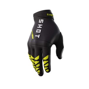 SHOT RACING RĘKAWICE CORE NEON YELLOW