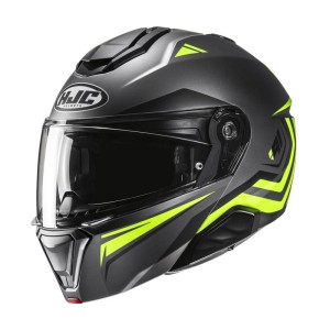 Kask Hjc I91 Tricus Black/Yellow