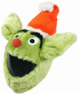 Ozdoba kasku  GRINCH świąteczny potwór