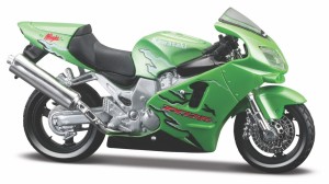 MODEL MAISTO 39300 KAWASAKI NINJA ZX-12 Z PODSTAWKĄ ZIELONY 1/18 