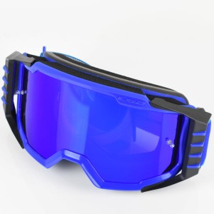 GOGLE LS2 CHARGER PRO NIEBIESKIE - DRUGA SZYBA I ZRYWKI W ZESTAWIE