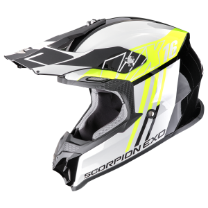 SCORPION KASK VX-16 EVO AIR LIGNES BLACK NEON YELLOW