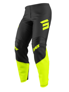 SPODNIE SHOT RACING DRAW PRIVAT NEON YELLOW 