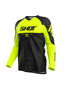 SHOT RACING BLUZA DRAW PRIVATE NEON YELLOW