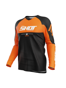 SHOT RACING BLUZA DRAW PRIVATE ORANGE