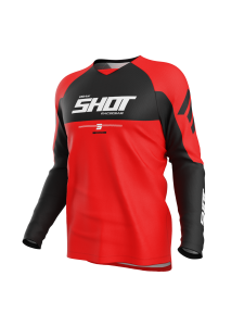 SHOT RACING BLUZA DRAW PRIVATE RED