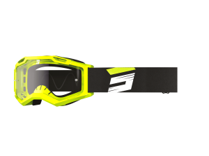 GOGLE SHOT ASSAULT 2.0 CLAW NEON YELLOW GLOSS 