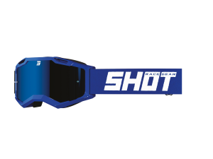 GOGLE SHOT ASSAULT 2.0 SOLID IRIDIUM BLUE