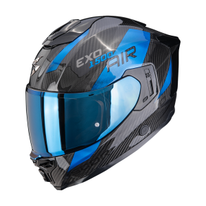 SCORPION EXO-1500 CARBON AIR PLATTED BLACK BLUE