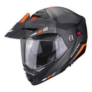 KASK SCORPION ADX-2 CAMINO MATT BK-SIL-ORANGE