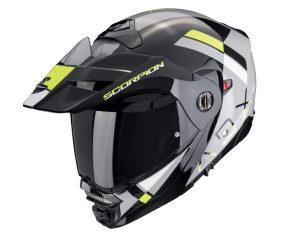 KASK SCORPION ADX-2 GALANE Grey-Black-Neon Yellow