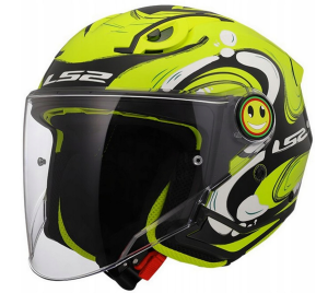 KASK LS2 OF622 FUNNY II GLUP H-VIS YELLOW