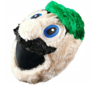 Ozdoba na kask czapka LUIGI- HANDY MAN ZIELONY