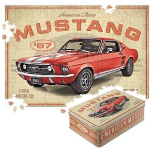 Puzzle w puszce - gotowy prezent - Ford Mustang GT 1967