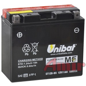 Akumulator UNIBAT CT12B-BS 12V 11Ah