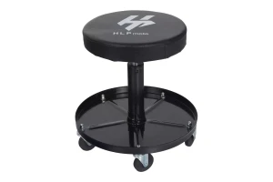 Stołek serwisowy okrągły HLP - mobilny - regulowana wysokość