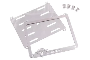 Nierdzewna podkładka ramka pod tablicę rejestracyjną Yamaha V-STAR