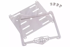 Nierdzewna podkładka ramka pod tablicę rejestracyjną Suzuki BOULEVARD