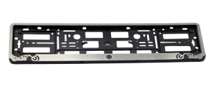 Ramka samochodowa - podkładka tablicy rejestracyjnej - stal nierdzewna - CHOPPERS  - A138