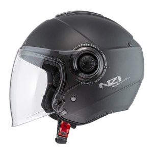 Kask Motocyklowy NZI Civic Solid Nouveau Matt Black