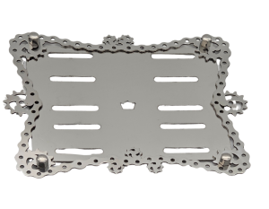 Nierdzewna podkładka pod tablicę rejestracyjną Racks