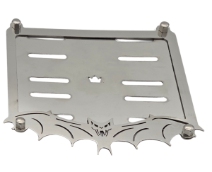 Nierdzewna podkładka pod tablicę rejestracyjną BATMAN