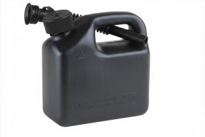 Kanister na paliwo STANDARD 3 l HDPE czarny z UN wylewka
