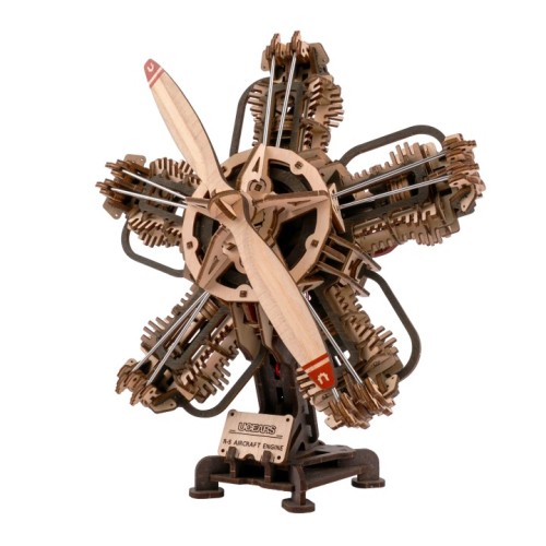 Ugears-Silnik-lotniczy-R-5-drewniany-mechaniczny-model-3D-do-skladania-Stan-opakowania-oryginalne.jpg