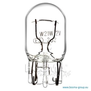 Żarówka BOSMA 12V 21W T20d W21W